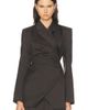 SEV SEV Draped Tailored Jacket - 1