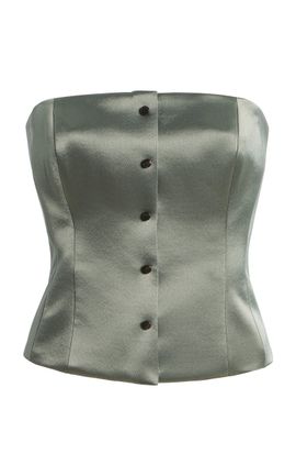 SEV SEV Satin Corset Top