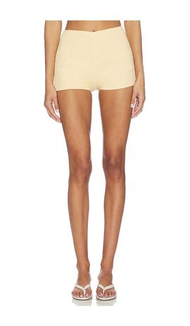 SEVEN WONDERS SEVEN WONDERS Adora Shirred Hot Short