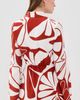 Seven Wonders Seven Wonders Arlette Mini Dress Sandy Red/White - 3