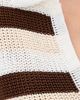 Seven Wonders Seven Wonders Benson Knit Top Chocolate/White - 6