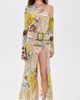 Seven Wonders Seven Wonders Daria One Shoulder Maxi Dress Minki Blue - 5