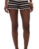 Seven Wonders Seven Wonders Donna Knit Hot Shorts Chocolate/Cream - 1