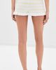 Seven Wonders Seven Wonders Donna Knit Hot Shorts Lemon/White Stripe - 3