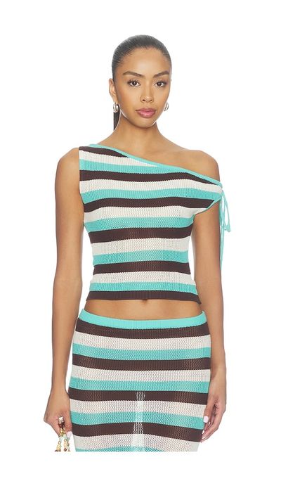 SEVEN WONDERS SEVEN WONDERS Hazel Off Shoulder Knit Top