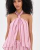 Seven Wonders Seven Wonders Koah Knotted Front Split Top Koah Pink - 2