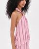Seven Wonders Seven Wonders Koah Knotted Front Split Top Koah Pink - 4