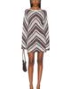 SEVEN WONDERS SEVEN WONDERS Mazie Long Sleeve Knit Mini Dress - 2
