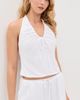 Seven Wonders Seven Wonders Mila Tie Back Halter Top White - 2