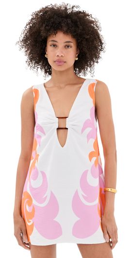 Seven Wonders Seven Wonders Narla Mini Dress Molly Pink/Orange