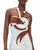 Seven Wonders Seven Wonders Rihanna Knot Mini Dress Rina Blue - 1