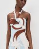Seven Wonders Seven Wonders Rihanna Knot Mini Dress Rina Blue - 2