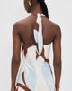 Seven Wonders Seven Wonders Rihanna Knot Mini Dress Rina Blue - 3