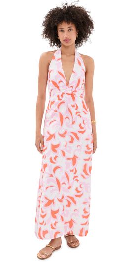 Seven Wonders Seven Wonders Saga Maxi Dress Molly Pink/Orange
