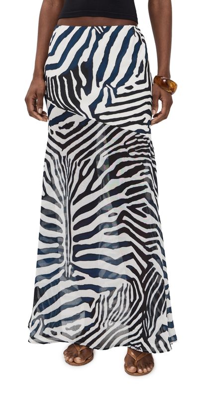 Seven Wonders Seven Wonders Sahara Low Waisted Maxi Skirt Sahara Black