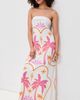Seven Wonders Seven Wonders Saphira Strapless Maxi Dress Cabanna Pink - 5