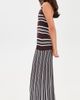 Seven Wonders Seven Wonders Suki Halter Maxi Dress Chocolate/Blue - 4
