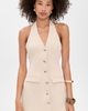 Seven Wonders Seven Wonders Winifred Mini Dress Sand S - 2