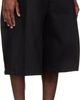 Seventh Seventh Black 440 Bermuda Denim Shorts - 2