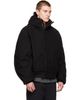 Seventh Seventh Black Orb Puffer Coat - 2