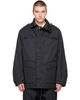 Seventh Seventh Black Pilot Parka Coat - 1
