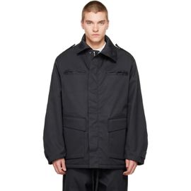 Seventh Seventh Black Pilot Parka Coat