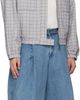 Seventh Seventh Blue Denim 410 Bermuda Shorts - 4