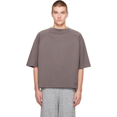 Seventh Seventh Brown Box Cut T-shirt