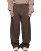 Seventh Seventh Brown Canvas Bermuda Trousers - 1