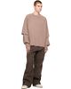 Seventh Seventh Brown Canvas Bermuda Trousers - 4