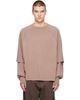 Seventh Seventh Brown Raglan Layered Longsleeve T-shirt - 1