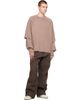 Seventh Seventh Brown Raglan Layered Longsleeve T-shirt - 4