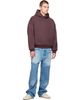 Seventh Seventh Burgundy V2 Hoodie - 4
