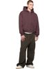 Seventh Seventh Burgundy V2 Zip Hoodie - 4