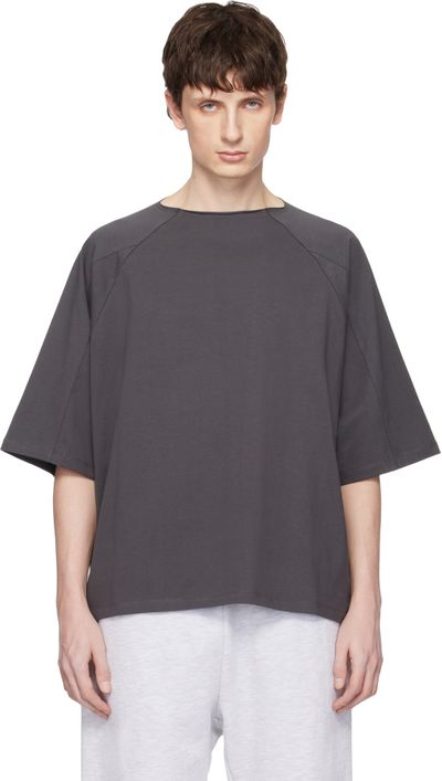 Seventh Seventh Gray Box Cut T-shirt