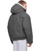 Seventh Seventh Gray Orb Puffer Coat - 3