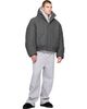 Seventh Seventh Gray Orb Puffer Coat - 4