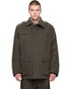 Seventh Seventh Khaki Pilot Parka Coat - 1