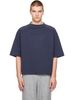 Seventh Seventh Navy Box Cut T-shirt - 1