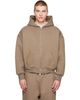 Seventh Seventh Taupe V2 Zip Hoodie - 1