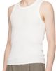 Seventh Seventh White Base Rib Tank Top - 4