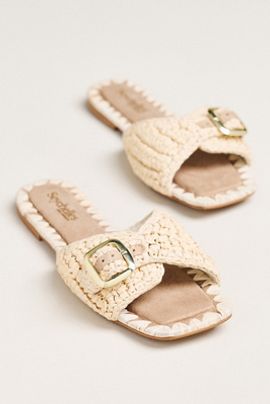 Seychelles Morning Brunch Buckle Slide Sandals