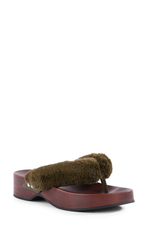 Seychelles Seychelles Ocean Ave Faux Fur Flip Flop