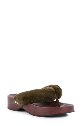 Seychelles Seychelles Ocean Ave Faux Fur Flip Flop