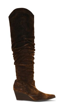 Seychelles Seychelles Westlake Distressed Denim Boot