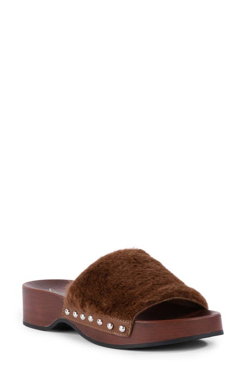 Seychelles Seychelles Windswell Faux Fur Slide Sandal