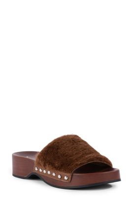 Seychelles Seychelles Windswell Faux Fur Slide Sandal