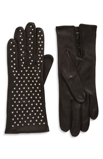 Seymoure Seymoure Kelly Studded Leather Gloves