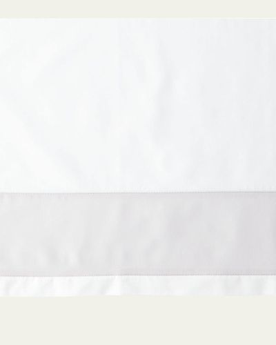 Sferra Modern Sateen Applique King Pillowcase