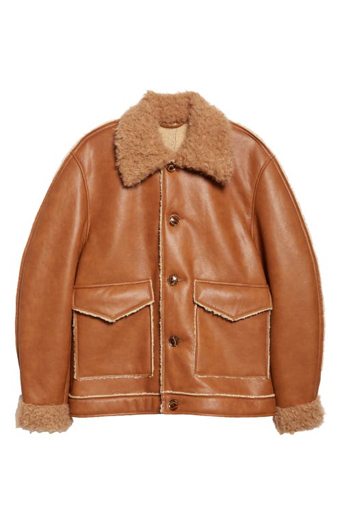 Sefr - Asante Faux Fur Aviator Jacket
